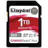 Kingston Carte Mémoire Canvas React Plus Sdxc Uhs-ii Clase 10 1tb
