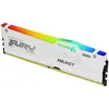 Kingston FURY Beast RGB 16 Go DDR5 6000 MHz CL30 - Blanc