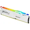 Kingston FURY Beast RGB 16 Go DDR5 6400 MHz CL32 - Blanc
