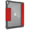Étui à rabat - STM - Dux Plus Duo - Rouge - Compatible Apple iPad 10.2" - Polycarbonate