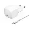 Chargeur secteur BELKIN 20W USB-C BLANC