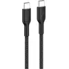 Câble USB-C Belkin ENA008HQ2MBK 2m 60W Power Delivery Noir tressé