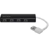Belkin Ultra-Slim Travel - Concentrateur (hub) - 4 x USB 2.0 - de bureau