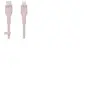 Cbl Silicone USB-C LTG 2M rose Belkin Cbl Silicone USB-C LTG