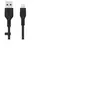 BELKIN FLEX LIGHTNING-USB-A 1M MFI CERT., BLACK CAA008BT1MBK