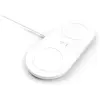 Belkin Double station de recharge à induction Boost Charge 15W (Blanc)