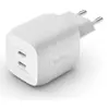 Belkin  Adaptateur Boost Charge  GaN Pro 2 ports - USB-C - 45 W - Blanc