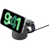 Station de recharge sans fil 2-en-1 Belkin avec MagSafe 15 W Noir