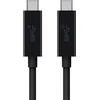 BELKIN Câble USB-C 3.1 - 10 Gbps 4K - 100 W - 1M - Noir
