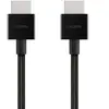 Belkin Câble HDMI 2.1 Haut Débit 4K/120Hz et 8K/60Hz 48 Gbps Mâle/Mâle 1m