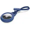 Belkin Coque AirTag Verrouillage Twist and Lock avec Cordon d'Attache Bleu