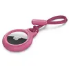 Belkin Coque AirTag Verrouillage Twist and Lock avec Cordon d'Attache Rose