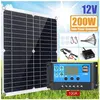 MIOLOE Kit de panneau solaire 200W 12 V module solaire monocristallin ...