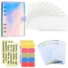 Classeur Budget A6 Enveloppe PVC Budget Planner Planificateur Autocoll...