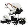 BAZARLAND30 Poussette 3 en 1 Bébé Combinée Siège-Auto Nacelle Trio Rév...