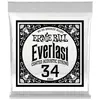 10334 - Corde acoustique au détail Everlast Bronze - Filé rond 034