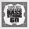 Ernie Ball 0660 - Corde basse au détail Slinky Coated - Filé nickel 060