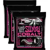 Ernie Ball 3723 Cobalt Super Slinky 942 Pack De 3
