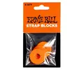 Ernie Ball Ernie Ball 5620 - Pack De 4 Strap Blocks - Rouge