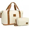 Kono Sac de Voyage Duffel avec Pochette à cosmétiques Sac de Week-End ...