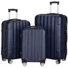 ALIGHTUP Set de 3 Valises Rigides-4 Roues Pivotantes à 360°- Avec Serr...