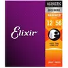 Elixir Nanoweb 11077 Jeu de cordes Guitare acoustique Medium Light 12-56