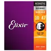 Elixir Elixir 11002 Nanoweb Jeu De Cordes Pour Guitare Folk Extra Light