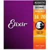 Elixir 11308 Nanoweb - Jeu de cordes guitare Bariton 8 cordes 16-70
