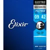 Elixir 12000 Polyweb Super Light Cordes guitare électrique 9-42