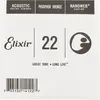 Elixir Nanoweb Phosphor Bronze Single .022"