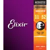 Elixir Elixir 16027 Nanoweb Cordes Pour Guitare Folk Custom Light