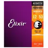 Elixir 16052 phospore bronze - Jeu cordes Guitare acoustique 12-53