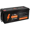 Batterie Lithium LiFePO4 24V 100Ah ,batterie solaire et éolienne stock...