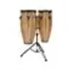 Latin Percussion LPA646-SW Aspire Walnut conga Set 10+11 sur stand