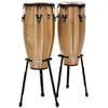 Latin Percussion LPA646B-SW Aspire Walnut conga set 10"+11" sur 2 stan...
