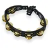 Percussions Lp Latin Percussion Lp175 Tambourins Cyclop Sur Support Noir Tambourin - Tamborim