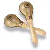 Latin Percussion LP LP285 Paire de Maracas mini en Cuir brut 5,75"