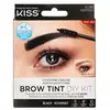 Kit Tint KISS Brow (palette de nuances) - Nuance :#000000||Noir