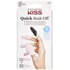 KISS Quick Soak-Off Remover Caps ensemble ongles 30 pcs