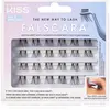 KISS Falscara Wisp faux-cils individuels avec noeud Natural Wispy Wisps 24 pcs
