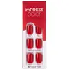 Kit de faux ongles - imPRESS Color - Reddy Or Not - 30 capsules
