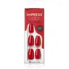 KISS imPRESS Color Medium Faux ongles Reddy or Not 30 pcs