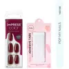 KISS imPRESS Color Medium Faux ongles auto-adhésifs Winery in NYC 30 pcs