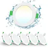 ALUSSO LED Spot Encastrable 7W 580LM IP65 Dimmable 3CCT 3000K/4000K/65...