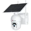 Ctronics 2.5K 4MP Caméra Surveillance WiFi Solaire Extérieur sans Fil ...