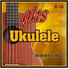 GHS Ghs H-10 Ukulele Cordes Nylon Noir Pour Ukulélé Soprano Et Concert