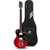 Duesenberg Julietta Baritone Catalina Red guitare électrique baryton a...