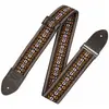 Levy's PM14-WAL Sangle de Guitare 2.5" Leather Banjo Strap - Walnut