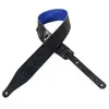 Levy's MV17CH-BLK - Sangle cuir motif panthère gravé - Black