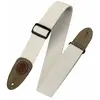 Levys 5 CM Coton avec Logo en Cuir Natural/naturel Sangles et courroies